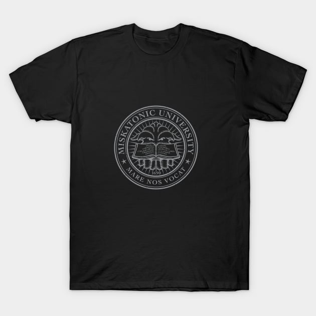 Logo of Miskatonic University T-Shirt by Miskatonic